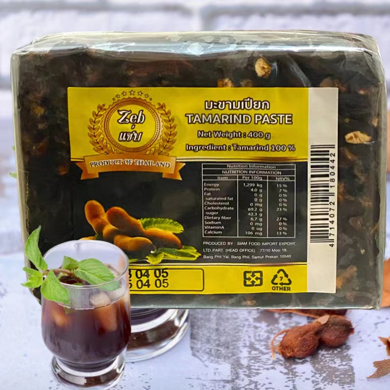Tamarind Paste Joseph Roof Jam Sour Corner Sauce Thai Original imported Acid Sour Cream 400g-Taobao