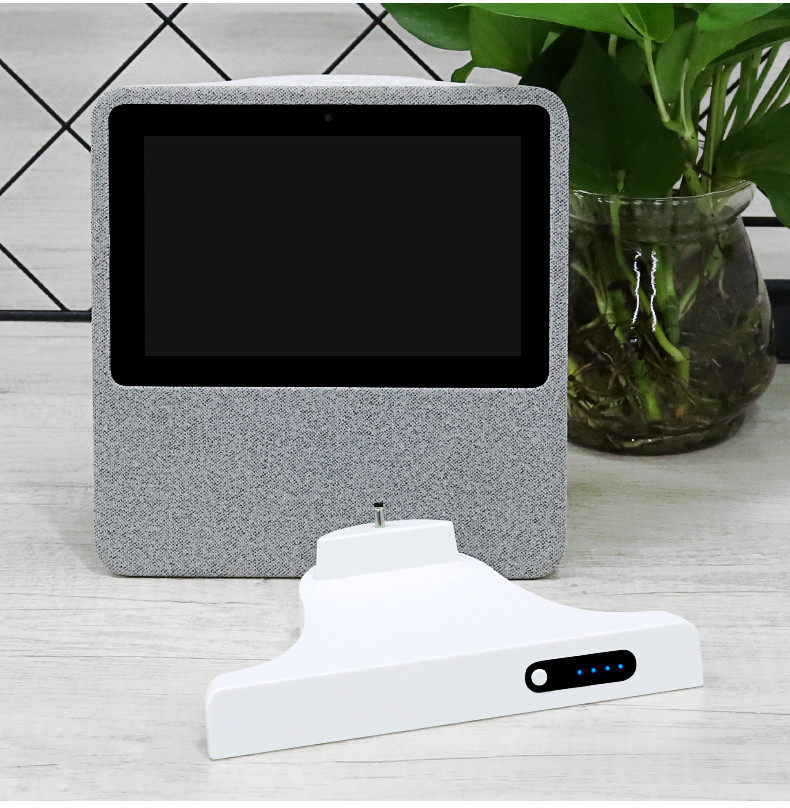 Small Degree Home Smart Screen Smart speaker 1S Base booster Line X8 Base Steel Membrane Action Power cord