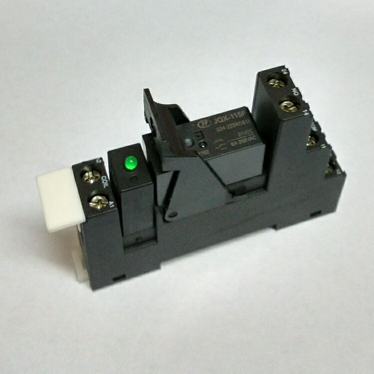 Small relay JQX-115F 024 2ZS4 hf115f relay Base LED 1 sleeve