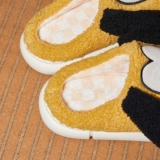 Дисней, тапочки, зимняя милая удерживающая тепло нескользящая обувь, плюшевые