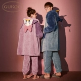 Дисней, демисезонная коралловая бархатная зимняя пижама для влюбленных