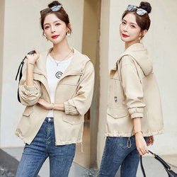 2023 New Women's Clothing for Girls, Windbreakers for Women in Their Thirties, Autumn Clothes for Women, Versatile Tops for Small Women