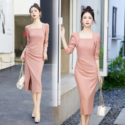 2023 New Mother's Wear Dresses for Middle-aged and Young Women's Wear for Short People 25 to 30-35-40 to 45 Years Old 20