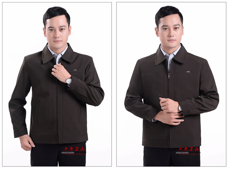 Áo khoác trung niên mùa xuân và mùa thu 40-50 tuổi cha tải áo sơ mi nam mỏng manh áo sơ mi giản dị áo nắng nam