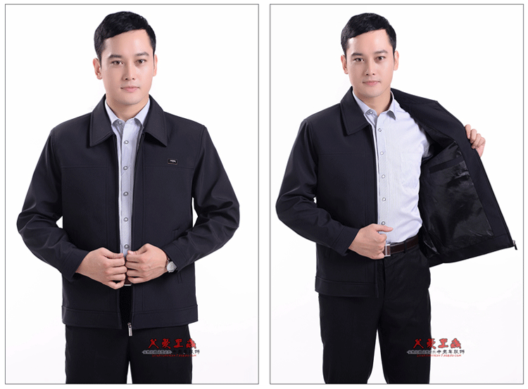 Áo khoác trung niên mùa xuân và mùa thu 40-50 tuổi cha tải áo sơ mi nam mỏng manh áo sơ mi giản dị áo nắng nam