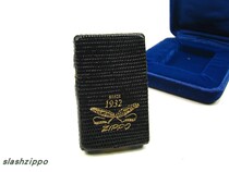zippo Japanese Collection Series 1990 leather coated 1932 re-engraved hot stamping LOGO old machine