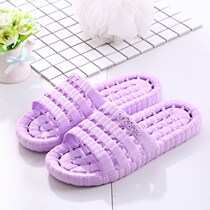Slippers Bath home push shoes womens soil bathroom with holes mens shoes womens summer indoor water leakage non-slip toilet toilet toilet