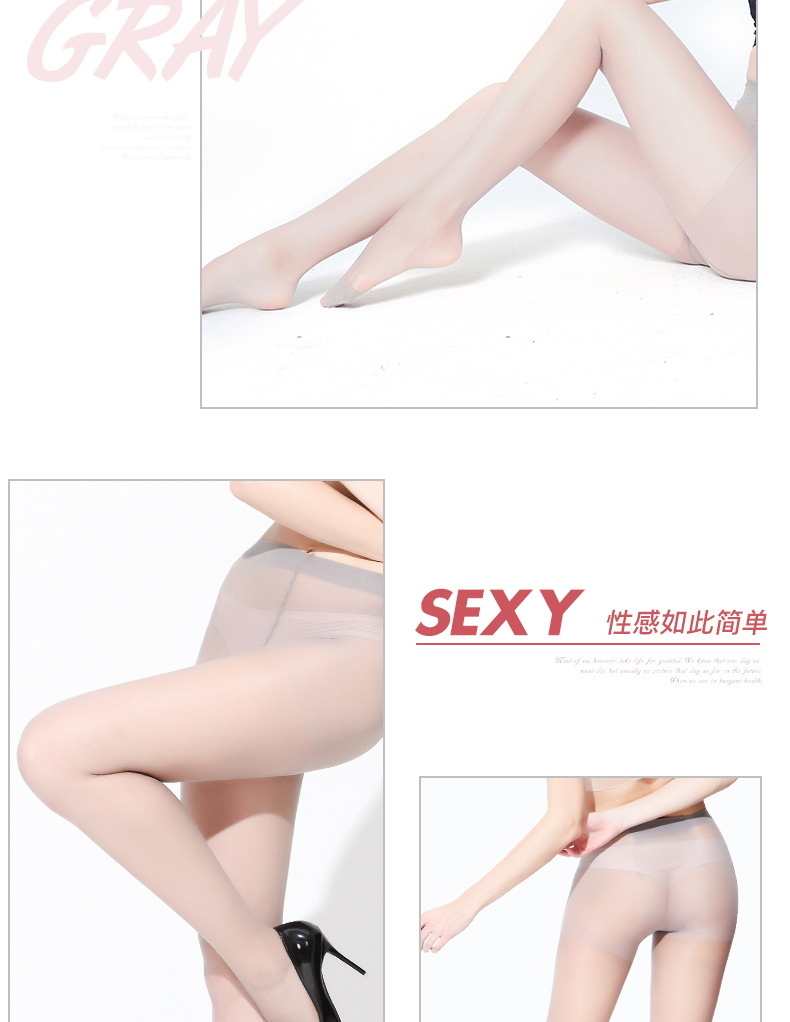 Vớ vớ nữ phần mỏng chống móc lụa siêu mỏng vô hình Xia Langsha vớ pantyhose vớ stovepipe thịt vớ màu