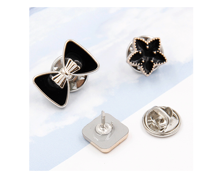 Phụ kiện khí chất của phụ nữ Trâm phụ kiện đơn giản pin trâm cài áo khoác phụ nữ với trang sức nguyên bản ghim băng cài áo