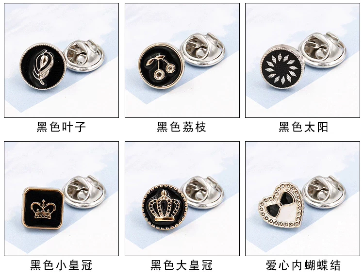 Phụ kiện khí chất của phụ nữ Trâm phụ kiện đơn giản pin trâm cài áo khoác phụ nữ với trang sức nguyên bản