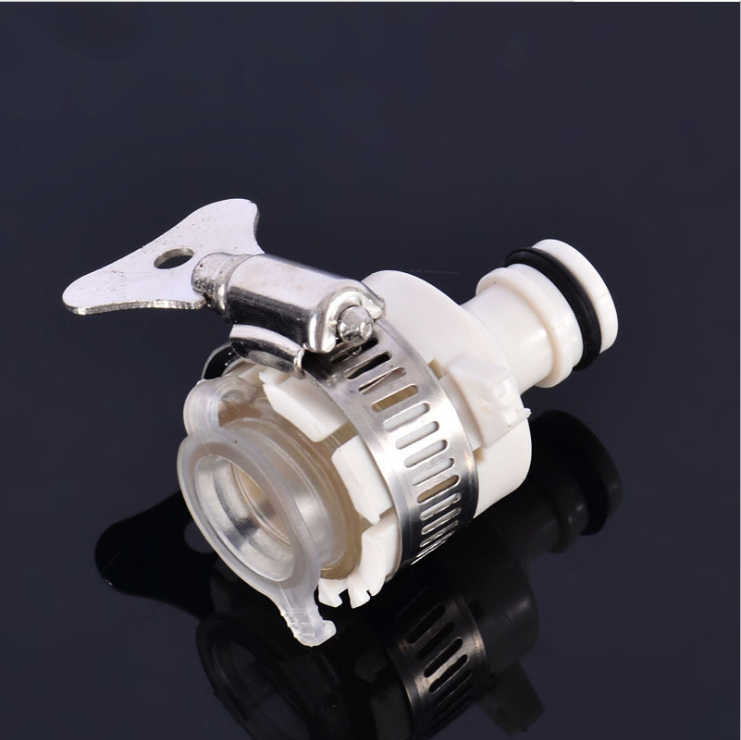 Car Wash Water Pipe Plastic Double Gum Cover 4 Pacifier Type Joint Water Gun Car Wash Accessories Car Beauty Wash Gardening