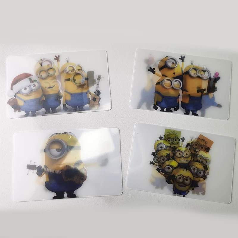 Переломная карточка Diffins Turut Gelu комиксы изменения кристально прозрачная карточка-деталь периферия