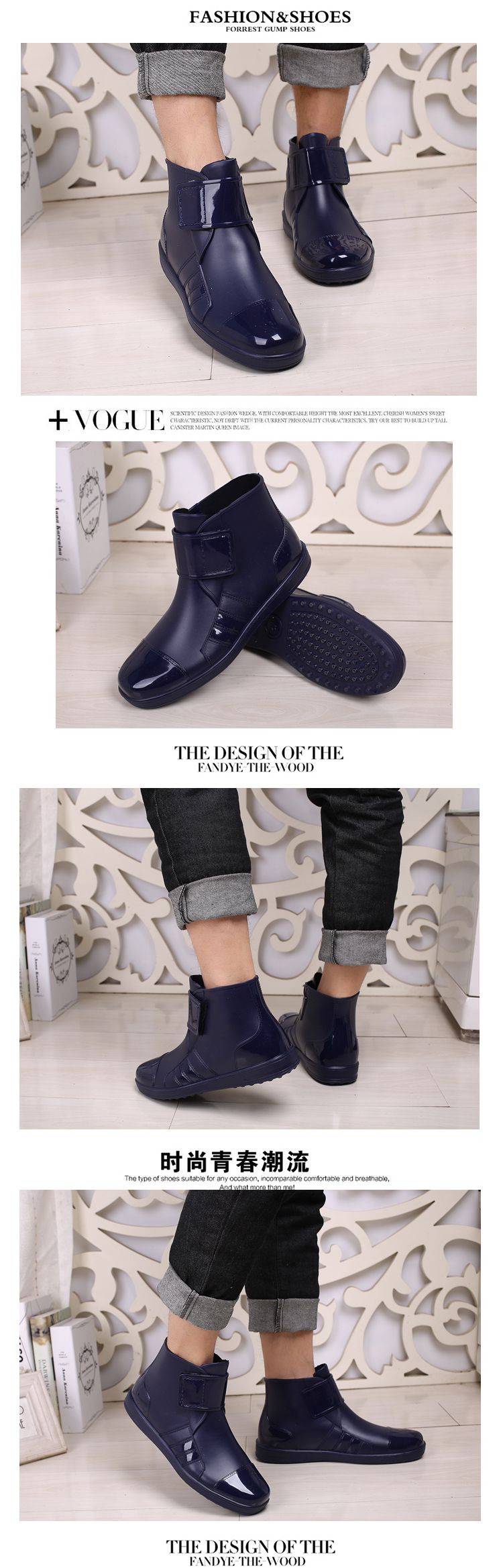Chaussures - bottes caoutchouc homme - semelle plastique - Ref 960290 Image 7