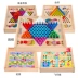 Cờ đam đa chức năng Cờ vua bay cờ con Giáo dục backgammon bộ mười trong một bộ đồ chơi phụ huynh-con cờ vua - Trò chơi cờ vua / máy tính để bàn cho trẻ em đồ chơi gỗ nhật bản Trò chơi cờ vua / máy tính để bàn cho trẻ em