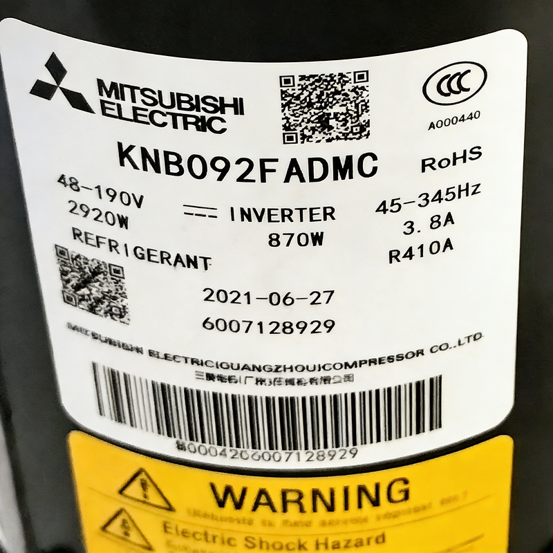 Knb092Fcdmc Knb092Fadmc Knb092Ffdmc Is Suitable for Mitsubishi Compressor Knb092Ffamc