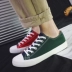 2019 mới mùa hè giày vải nam giày nam giày bình thường nam sinh viên Hàn Quốc giày dép giày thủy triều Hồng Kông - Plimsolls giày thể thao nam sneaker Plimsolls