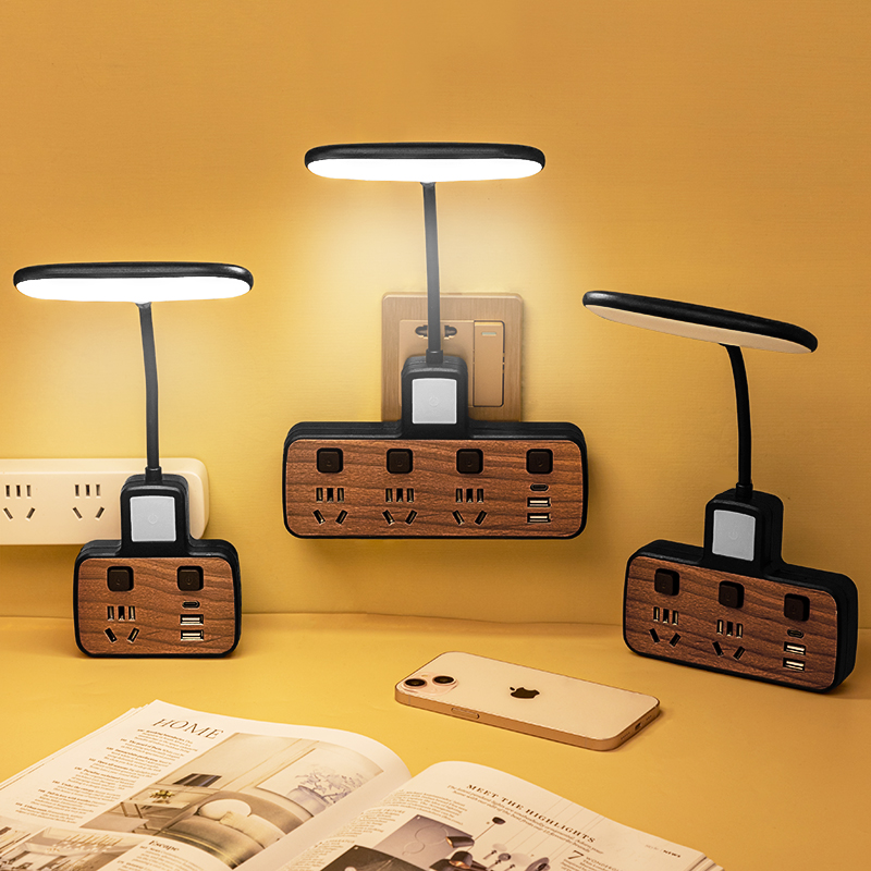 MULTIFUNCTION SOCKET CONVERTER TABLE LAMP SMALL NIGHT LIGHT INSERTS PLATOON EXTENSION PANEL PLATOON MULTI-HOLE SWITCH DORM ROOM WITH INTELLIGENCE -TAOBAO
