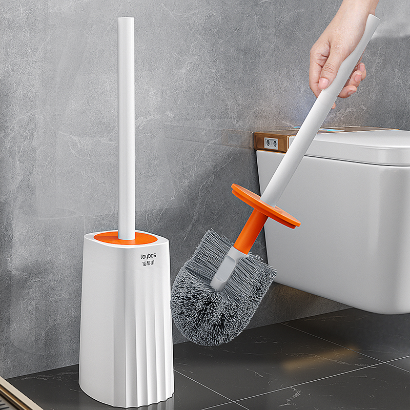 最高のヘルパートイレブラシ、死角なし、家庭用トイレ掃除、トイレのスクワットピット掃除、長いハンドルのトイレ掃除セット、アーティファクト