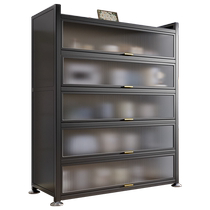 Jia helper kitchen rack multi-functional floor-standing multi-layer storage cabinet household shelf cupboard cupboard storage cabinet