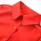 妩芳菲 Весенняя модная шифоновая рубашка, 2020, городской стиль, свободный крой