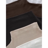 Цветной бархатный базовый приятный телу демисезонный удерживающий тепло лонгслив, высокий воротник, облегающий крой