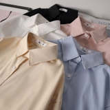 Летняя рубашка, лонгслив, синяя куртка, защита от солнца, свободный крой, изысканный стиль