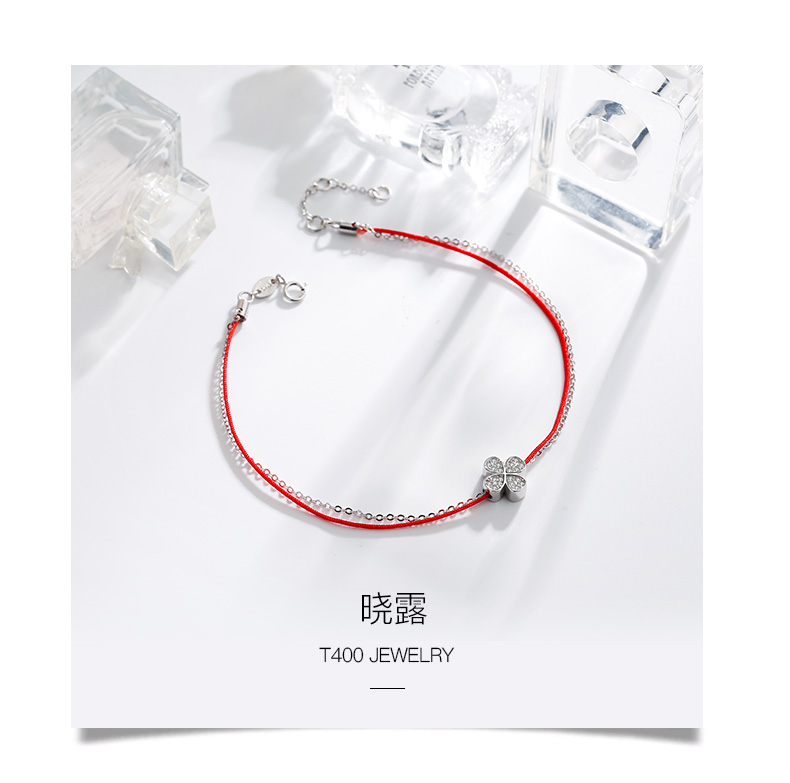 Chaine de cheville Femme T400 en Argenterie - Ref 3104029 Image 8
