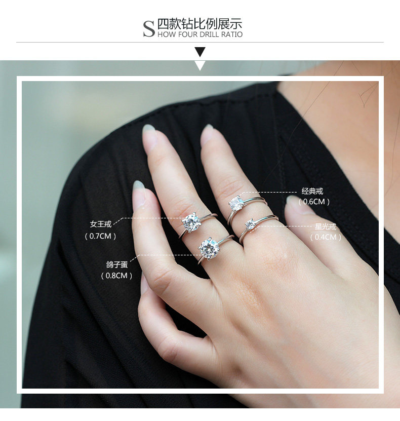 Bague Femme T400 en Argenterie - Ref 3087393 Image 10