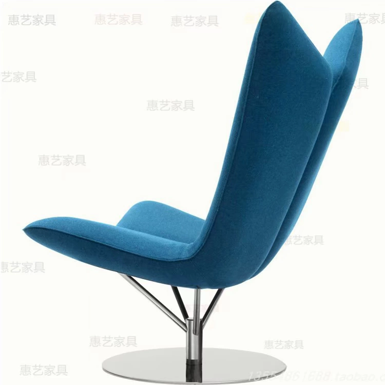 Angel Angel Shaped Lounge Ghế Nhà thiết kế Bắc Âu Câu lạc bộ Khách sạn sáng tạo Trang trí lắp ráp mềm Phim và nội thất TV