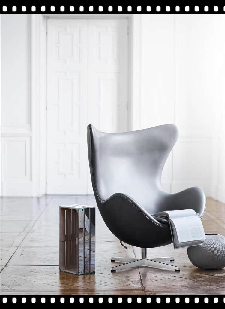 Ghế Eggshell Ghế thoải mái Ghế Anle Ghế Bắc Kinh Lying Lounge Ghế Đan Mạch Nhà thiết kế sáng tạo Nội thất hình FRP ghế giường