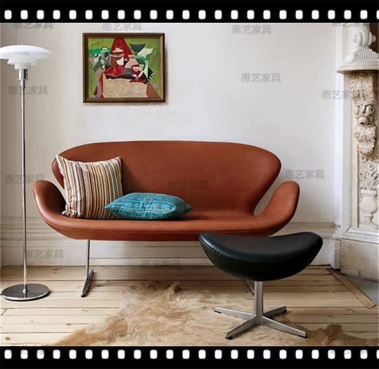 Sofa thiên nga sofa Bắc Âu đơn giản thời trang thiết kế sáng tạo sofa giải trí FRP đồ nội thất ghế nằm thư giãn