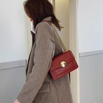 Hong Kong IT genuine leather ladies bag 2020 new wave this year popular small crowdpet fashion sloped satchel