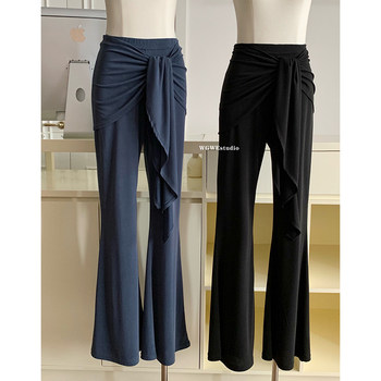 Lin Xi Xi's Two-In-One Lace-Up Slightly Spicy Pants That Make You Look Slimmer and Have Longer Legs