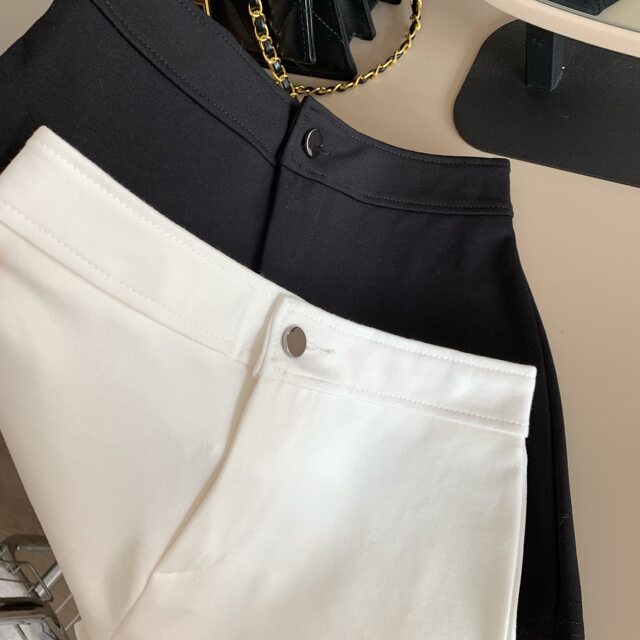 Lin Xia Xia High-End Black Shorts Women's Summer High Waist Hip Hottie Pants