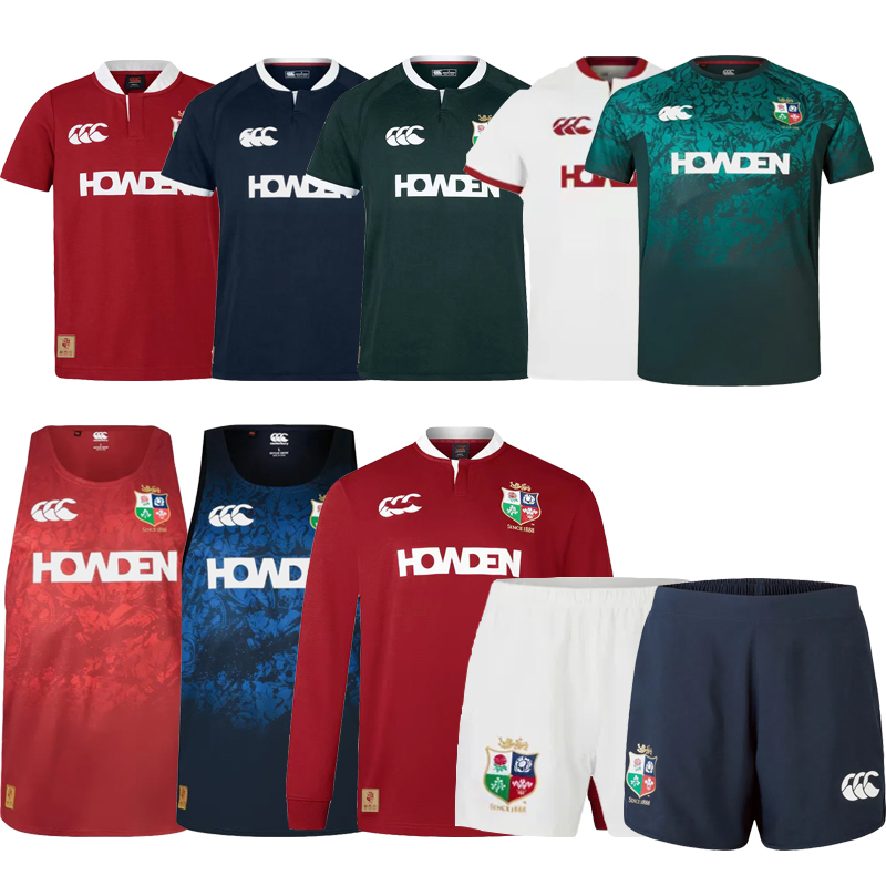 2025 Lions Team Home Rugby Jerseys T-Shirts British Irish Lions Rugby Jerseys 2025 Lions Team Home Rugby Jerseys T-Shirts British Irish Lions Rugby Jerseys