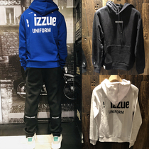 Hong Kong Chaudian IZZUE Autumn winter mens clothing Classic LOGO Alphabet Printed Long Sleeves Hooded headsets 3221