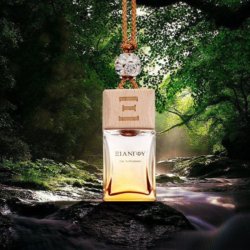 Car Perfume Pendant In-car Suspended Rear Mirror Lasting Fresh Hanging Decoration Plant Essential Oils Fragrant Pendant Decoration