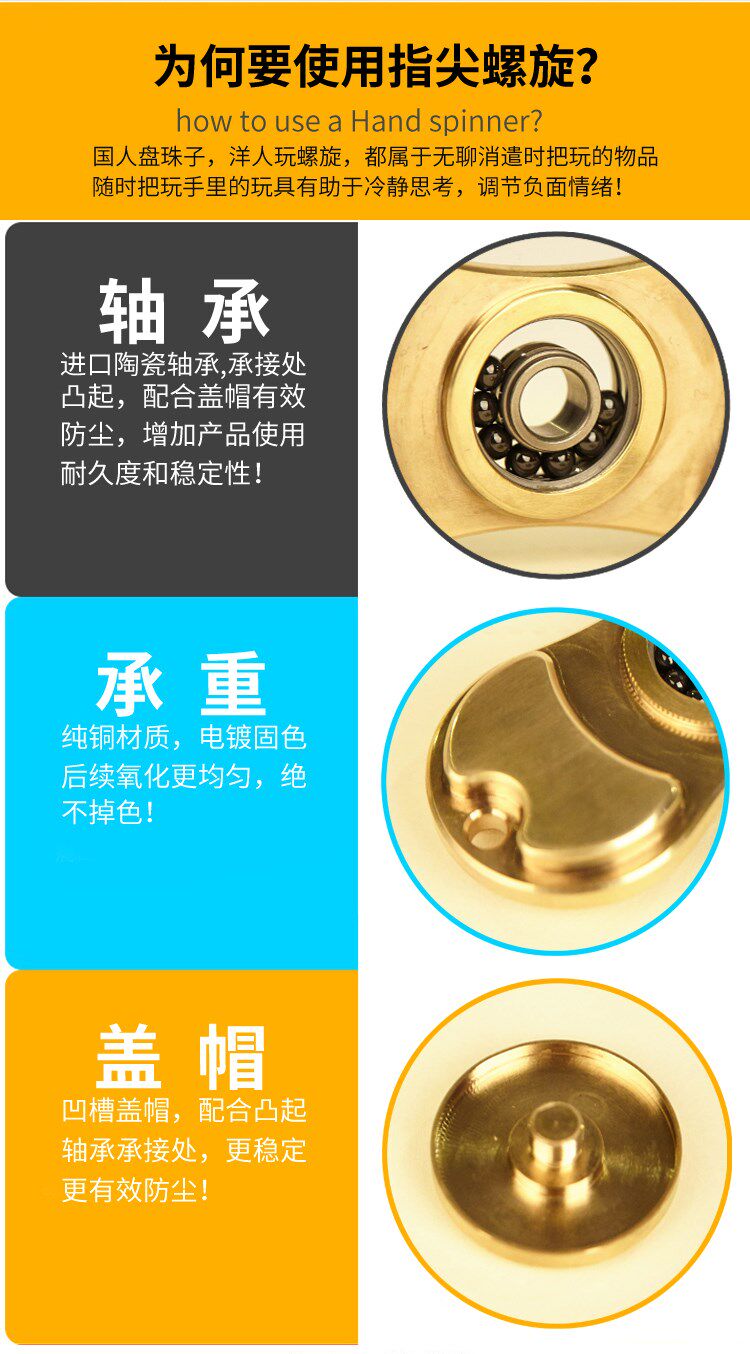 Fidget spinner ZHANKUO - Ref 2618738 Image 9