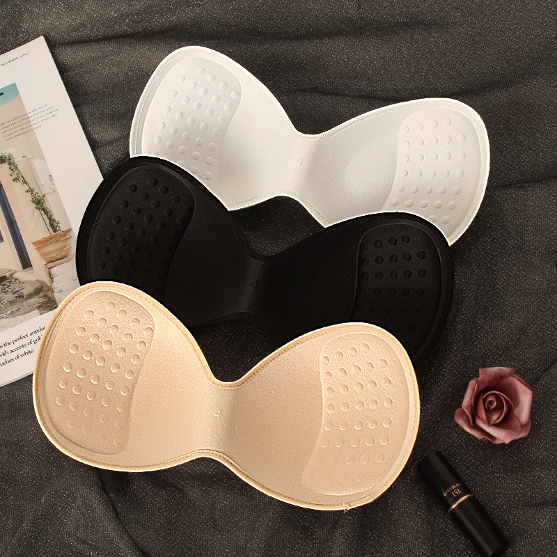 Underwear chest cushion thickened wrapping side lock edge wrapping chest removable replacement cushion Meat back bra cushion Sport vest sponge cushion