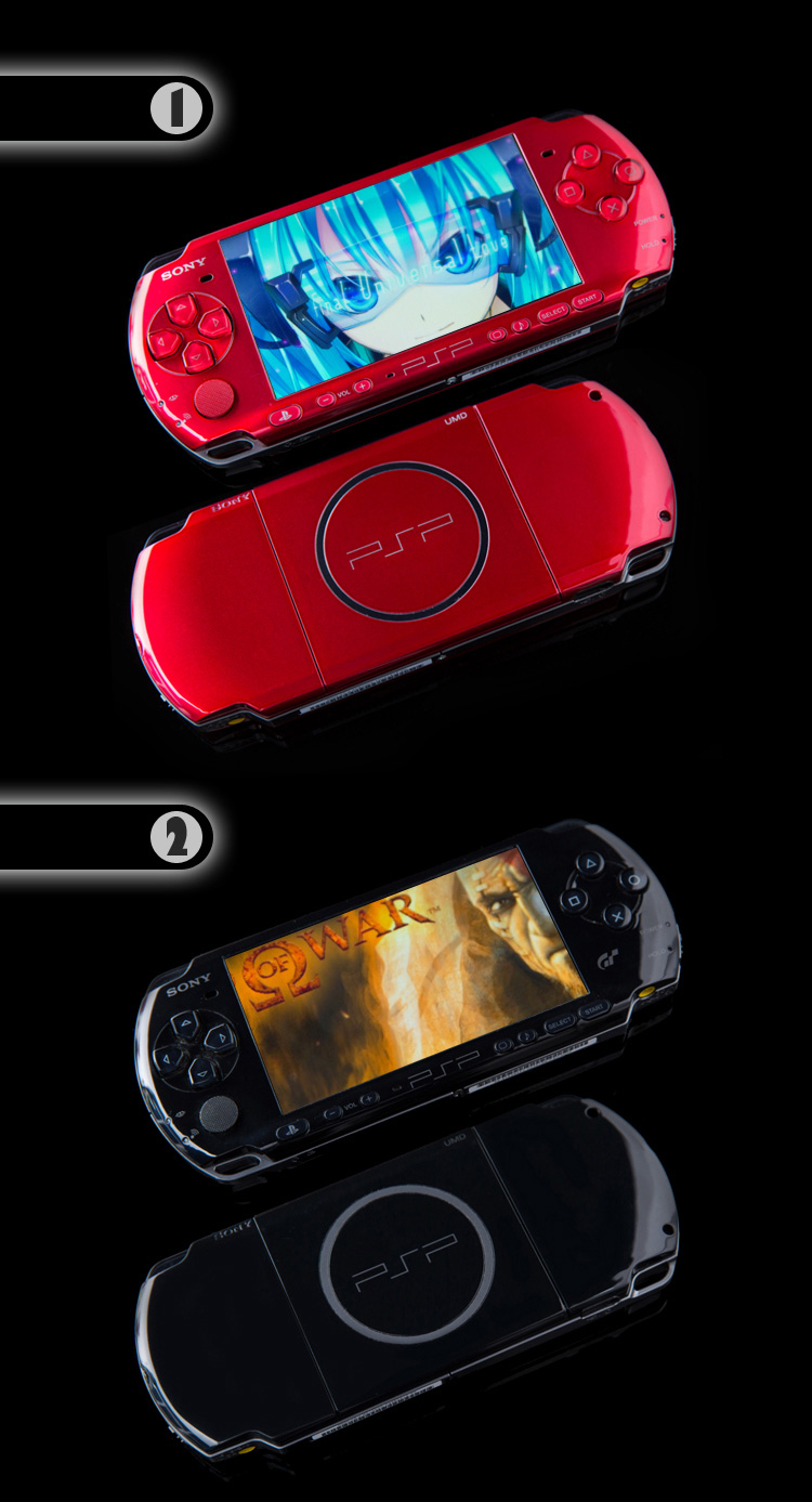 Bảng điều khiển trò chơi Psp3000 gốc PSP3000 psp máy chủ cầm tay arcade GBA FC trò chơi được tải sẵn máy chơi game x12