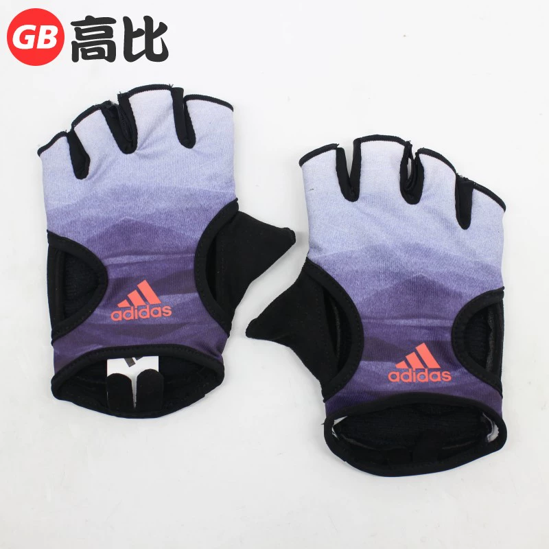 Adidas adidas đào tạo nam và nữ nửa ngón tay thể thao cưỡi găng tay thể thao S99622