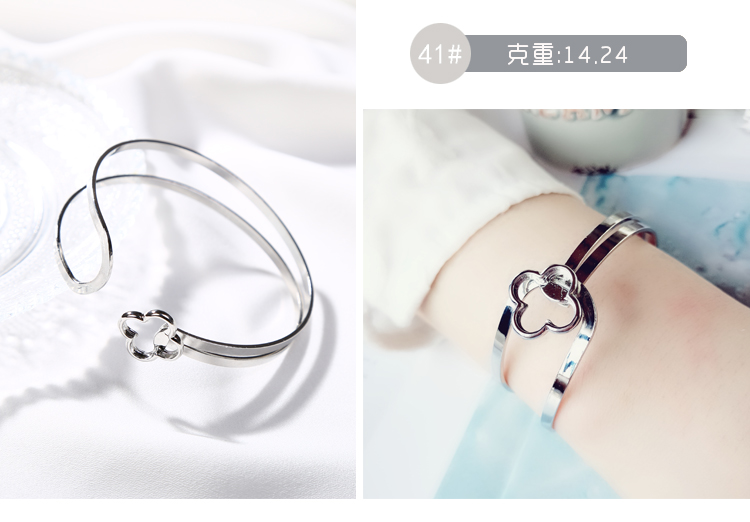 Tôi đeo tay nữ sinh viên Hàn Quốc Trang sức đơn giản hoang dã Trang sức cá tính Hàn Quốc Trang sức bạn gái Sen vòng tay đá phong thủy