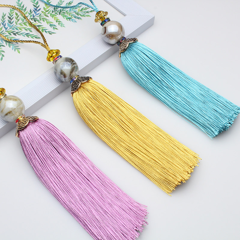 Curtain Flow Su Pendant pendant Hanging Ears accessories Hanging Ball Accessories Table Banner Head Hanging with mantle head ears Accessories One Package-Taobao