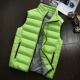 Mùa thu đông nam mới phiên bản Hàn Quốc của áo vest cotton trẻ trung dày lên size áo vest xu hướng cotton hoang dã áo lông vũ