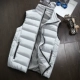 Mùa thu đông nam mới phiên bản Hàn Quốc của áo vest cotton trẻ trung dày lên size áo vest xu hướng cotton hoang dã áo lông vũ