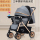 Детская коляска 0-3 лет, которая может сидеть и лежать, легкая складная детская коляска, двусторонний толчок, амортизация на четырех колесах, артефакт для прогулок с ребенком mini 2