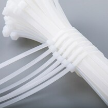 Buckle widened cable tie nylon large length extra long white bundle wire 800mm plastic nylon oversized strap