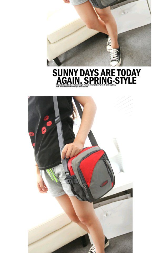 2018 làn sóng mới thể thao và giải trí túi nylon chống thấm nước nam nữ đi du lịch một vai Messenger túi ipad nhỏ balo gucci