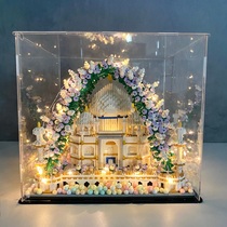 Lego building blocks Taj Mahal Castle building adult difficult Girl series three-dimensional assembly tree house gift toy