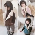 2018 bé gái mặc mùa đông phong cách mới áo phao cotton trẻ em Hàn Quốc cho bé gái bên trong áo khoác nhung 1-5 tuổi áo khoác cho bé Áo ghi lê